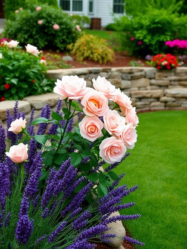 Rabata różano-lawendowa